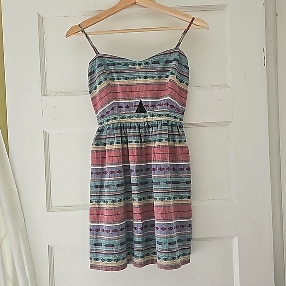 Vans Boho Summer Mini Dress - Picture 1 of 6